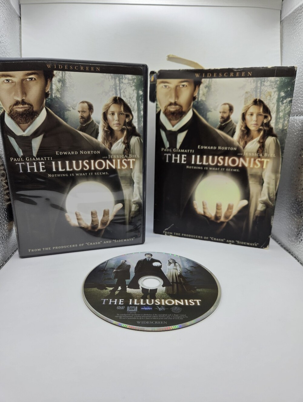 The Illusionist Widescreen DVD - With Paper Cover